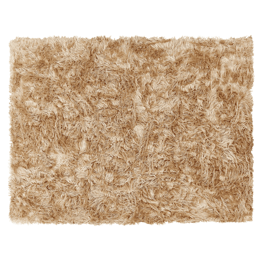 Colcha DELICE Tecido 150 x 200 cm Castanho claro