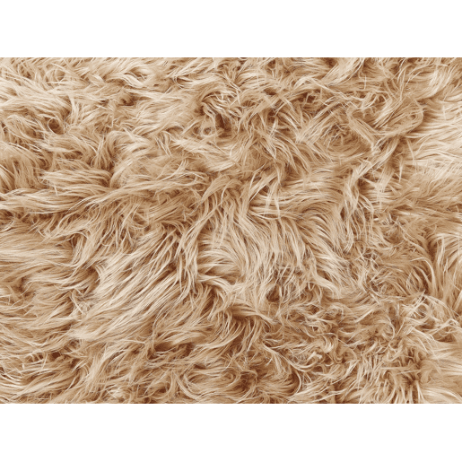 Colcha DELICE Tecido 150 x 200 cm Castanho claro