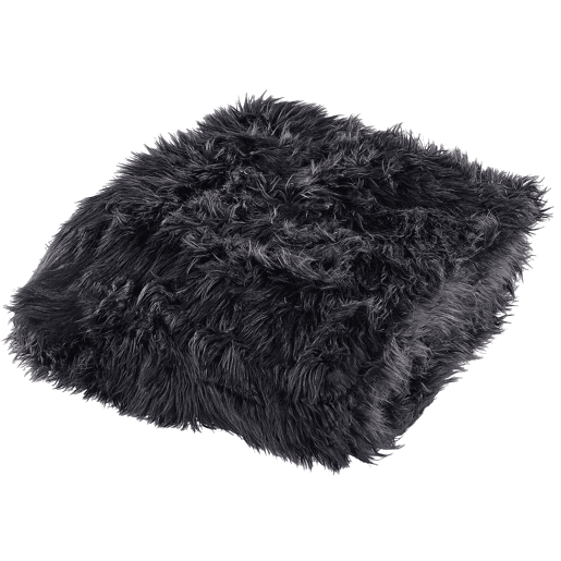 Colcha DELICE Tecido 200 x 220 cm Preto