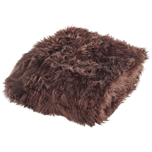 Colcha DELICE Tecido 200 x 220 cm Castanho