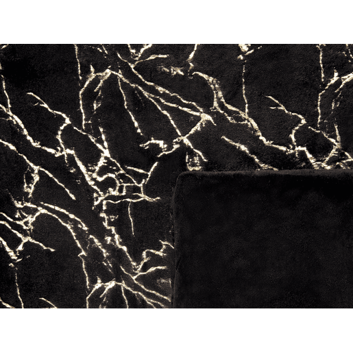 Manta GODAVARI 150 x 200 cm Preto