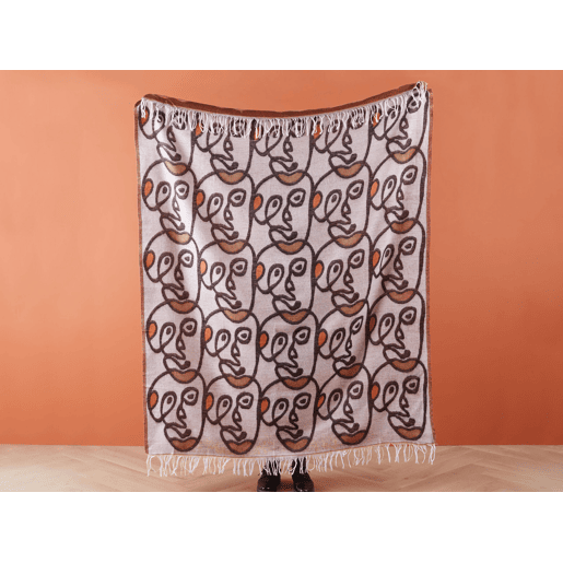 Manta BARBOT 130 x 170 cm Multicolor