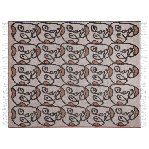 Manta BARBOT 130 x 170 cm Multicolor
