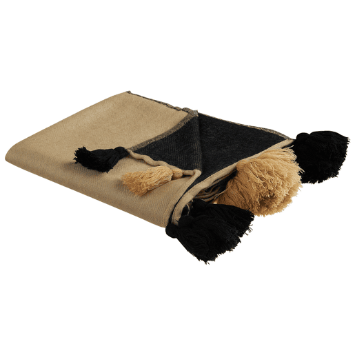 Manta THUMKI Tecido 130 x 170 cm Creme
