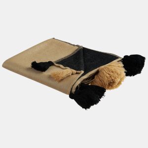 Manta THUMKI Tecido 130 x 170 cm Creme