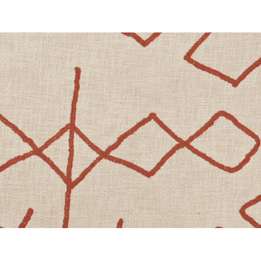 Manta BHIWANI Algodão 130 x 180 cm Creme