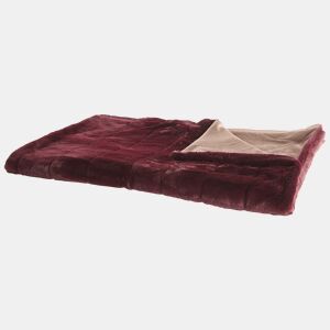 Manta TANTAN 150 x 200 cm Bordeaux