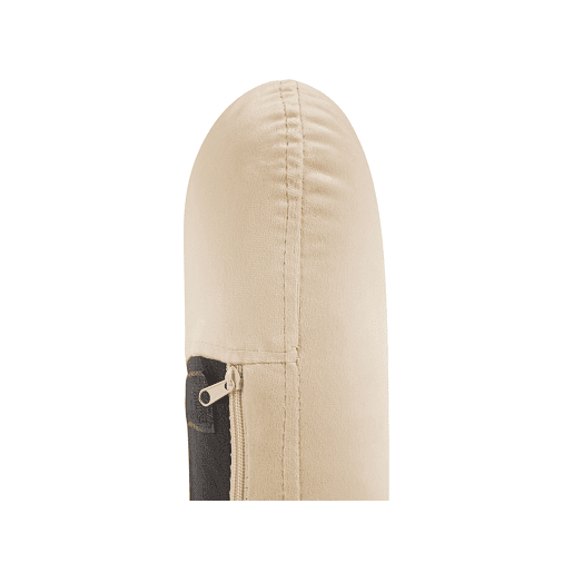 Poltrona de Baloiço ELLAN Veludo Creme