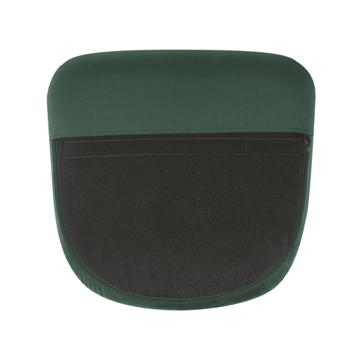 Poltrona de Baloiço ELLAN Veludo Verde escuro