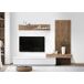 Conjunto de comedor con mesa TV y panelado - Venprodin Conjunto de comedor con mesa TV y panelado - Venprodin Blanco