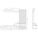 Conjunto de comedor con mesa TV y panelado - Venprodin Conjunto de comedor con mesa TV y panelado - Venprodin Blanco
