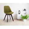 Silla De Comedor Borneo V2 En Tela Verde 55X48X84 cm