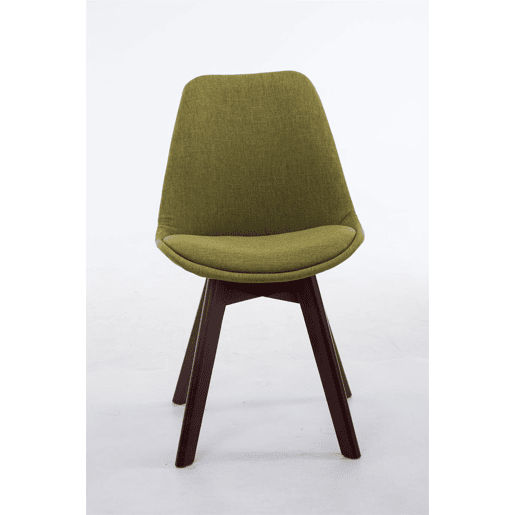 Silla De Comedor Borneo V2 En Tela Verde 55X48X84 cm Silla De Comedor Borneo V2 En Tela Verde 55X48X84 cm