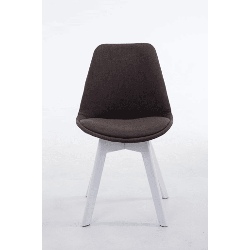 Silla De Comedor Borneo V2 En Tela Gris oscuro 55X48X84 cm Silla De Comedor Borneo V2 En Tela Gris oscuro 55X48X84 cm