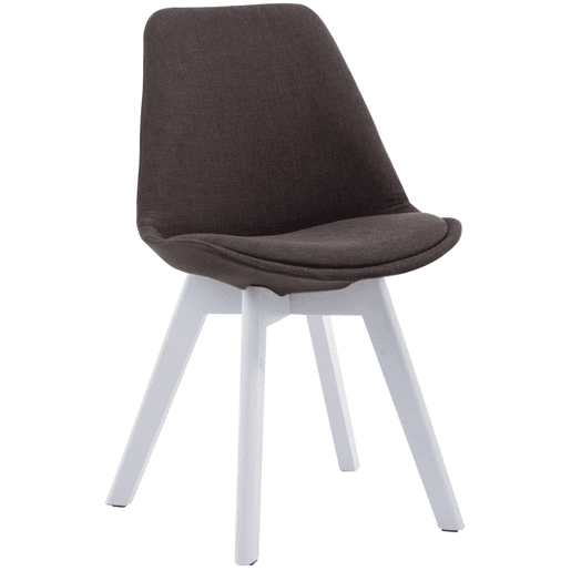 Silla De Comedor Borneo V2 En Tela Gris oscuro 55X48X84 cm Silla De Comedor Borneo V2 En Tela Gris oscuro 55X48X84 cm