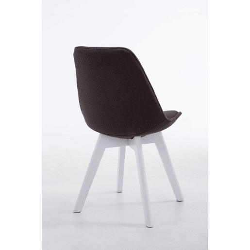 Silla De Comedor Borneo V2 En Tela Gris oscuro 55X48X84 cm Silla De Comedor Borneo V2 En Tela Gris oscuro 55X48X84 cm