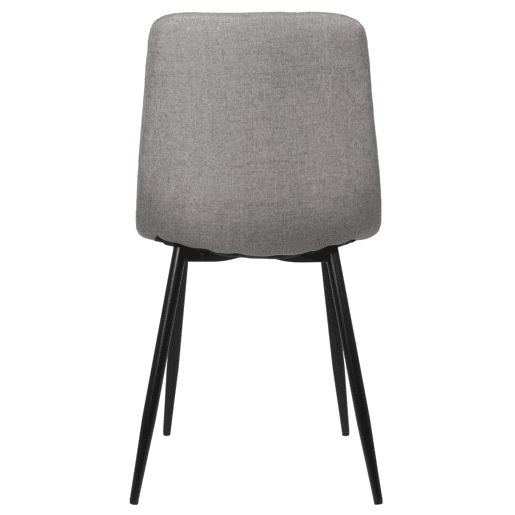 Silla de comedor Tilde Tela Gris 55X45X84 cm