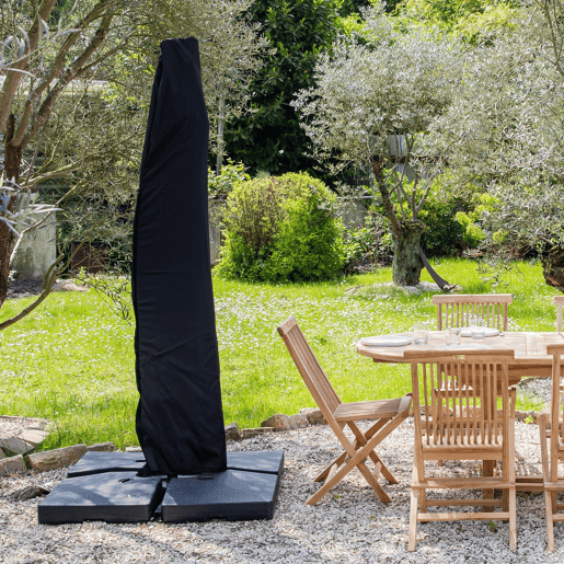 Cobertura protetora 218cm para guarda-sol excêntrico
