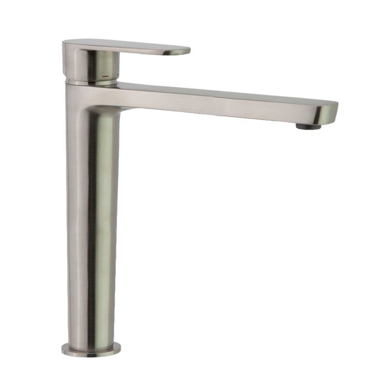 Grifo de Lavabo Monomando Alto con Sistema S2 Niquel
