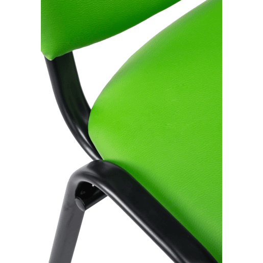 Silla de Conferencia KEN Simil cuero Verde 53X53X83 cm