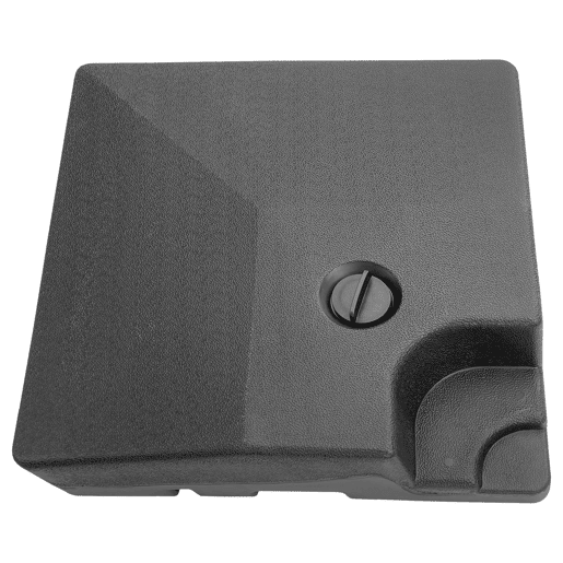 Base para guarda-sol Conjunto de 4 placas quadradas CROZON, recarregáveis