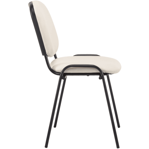 Silla de Conferencia KEN Simil cuero Crema 53X53X83 cm
