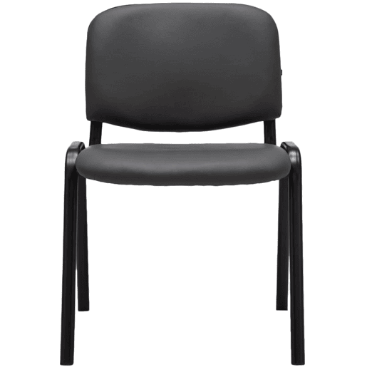 Silla de Conferencia KEN Simil cuero Gris 53X53X83 cm