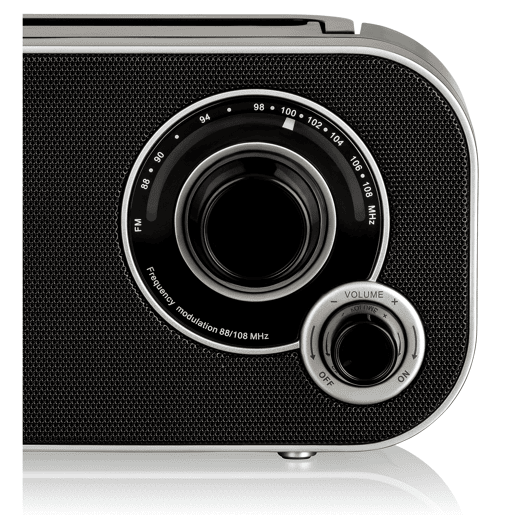 Roadstar TRA-2235BK Rádio Portátil FM Analógico, Alimentação por Rede  Bateria, Tomada para Auscultadores, Pequeno, , Preto