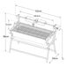 Asador giratorio inclinable LISBOA Asador giratorio inclinable LISBOA Gris