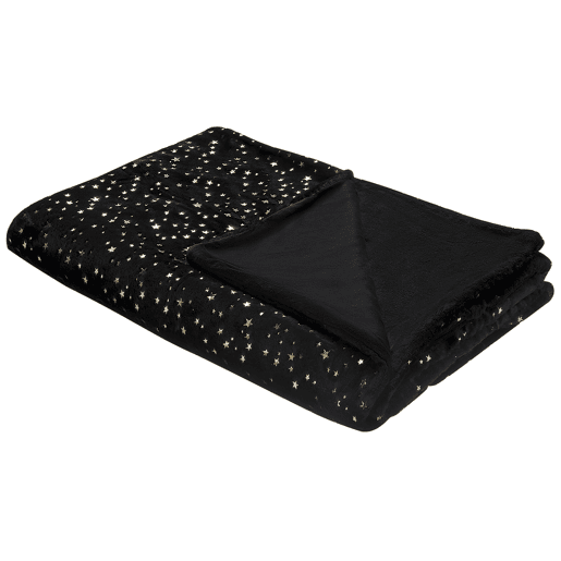 Manta ALAZEYA 150 x 200 cm Preto