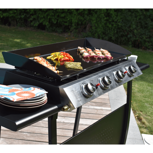 Plancha a gás VALENCIA - 4 queimadores 10kW
