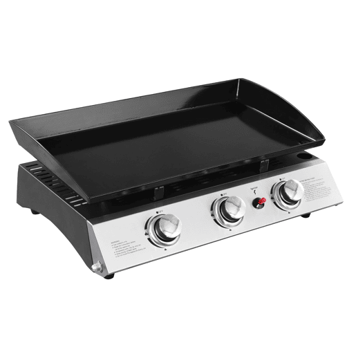 Plancha a gás SÉVILLE - 3 queimadores 7,5kW