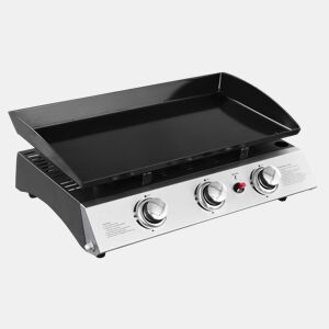 Plancha a gás SÉVILLE - 3 queimadores 7,5kW