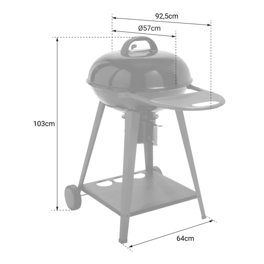 SOMAGIC - Barbecue a carvão YUTAN
