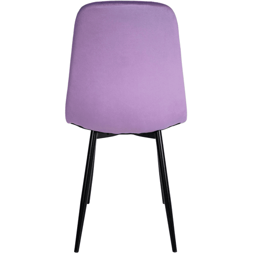 Silla de comedor Napier Terciopelo Lila 51X44X88 cm