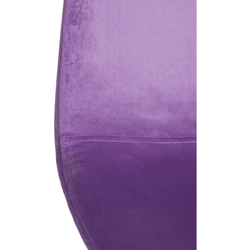 Silla de comedor Napier Terciopelo Lila 51X44X88 cm
