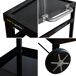 Carrito con clip para plancha COBAN Carrito con clip para plancha COBAN Negro