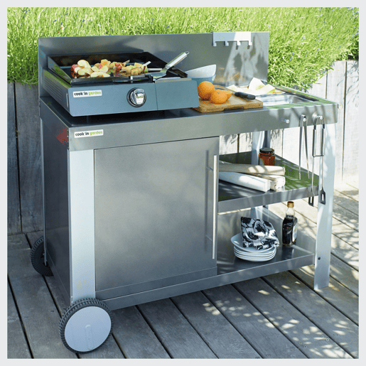 Cook'in Garden - Carrinho para frigideiras NOVA XL