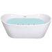 Beliani Bañera independiente ANTIGUA 80x168 Beliani Bañera independiente ANTIGUA 80x168 Blanco