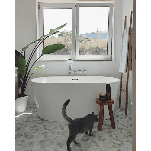 Banheira autónoma HAVANA 1500 x 750 mm Branco