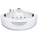 Beliani Bañera de interior TOCOA 146x205 Beliani Bañera de interior TOCOA 146x205 Blanco