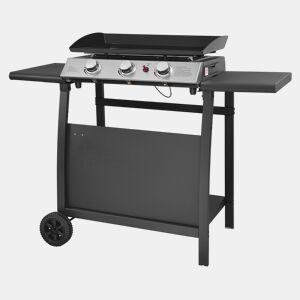 Grelha a gás SÉVILLE - 3 queimadores 7,5kW + carrinho