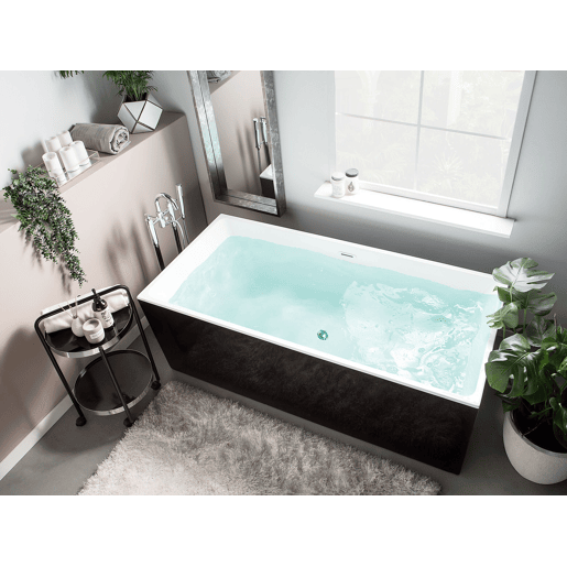 Banheira autónoma RIOS 1700 x 800 mm Preto