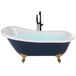 Beliani Bañera independiente CAYMAN 76x170 Beliani Bañera independiente CAYMAN 76x170 Azul