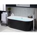 Beliani Bañera HARVEY 80x170 Beliani Bañera HARVEY 80x170 Negro