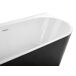 Beliani Bañera HARVEY 80x170 Beliani Bañera HARVEY 80x170 Negro