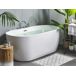 Beliani Bañera independiente ROTSO 80x170 Beliani Bañera independiente ROTSO 80x170 Blanco
