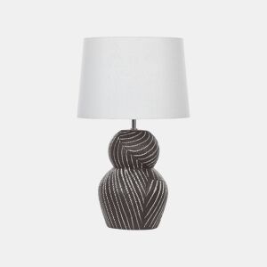 Candeeiro de mesa GUAPORE Cerâmica Preto