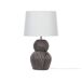 Beliani Lámpara de mesa GUAPORE Beliani Lámpara de mesa GUAPORE Blanco/ Beige