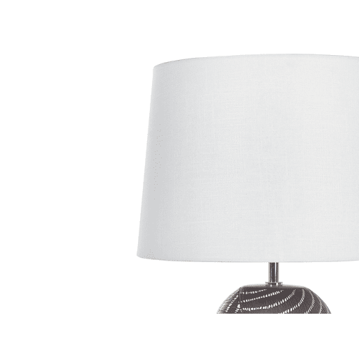 Candeeiro de mesa GUAPORE Cerâmica Preto
